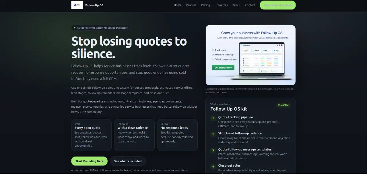 AuraDesign Systems Performance Interface