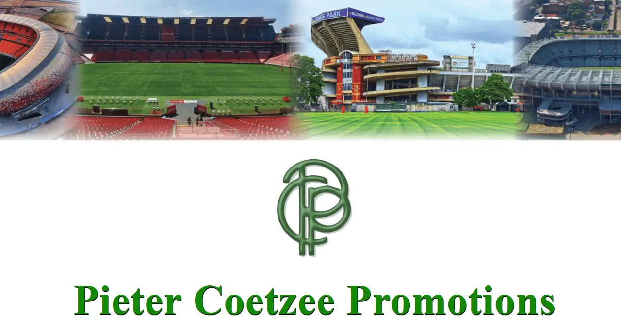 Pieter Coetzee Promotions website preview